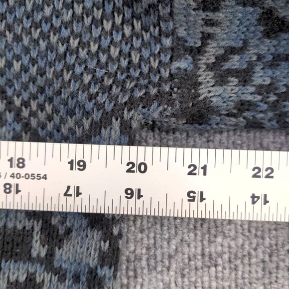 Alvin Josef Mens Pullover Knit Grandpa Sweater L Multi Animal Print Vintage - Picture 11 of 11